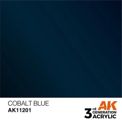 COBALT BLUE AK Interactive 3G Acrylic (.57 oz.) bottle