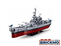 Sluban Modelbricks Schlachtschiff Uss Missouri M38-B1291