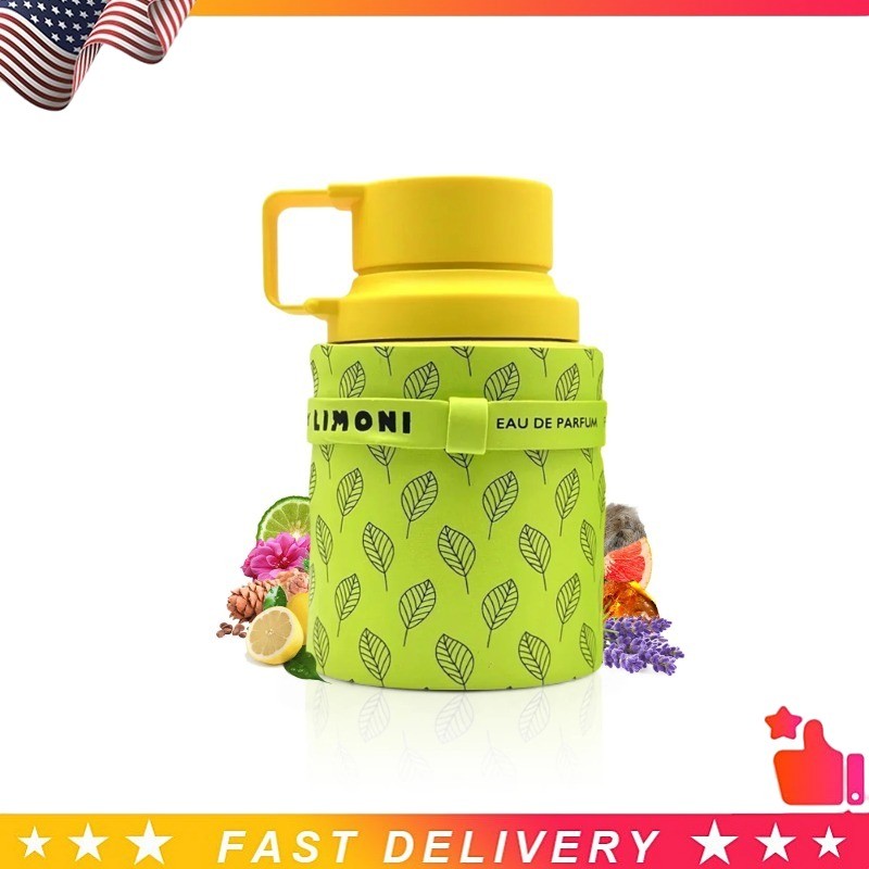 Odyssey Limoni Fresh for Unisex Eau De Parfum Spray, 3.4 Ounce