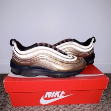 Nike Air Max 97 Men&rsquo;s Low Top Athletic Sneaker Gold/White/Black CI1176-900