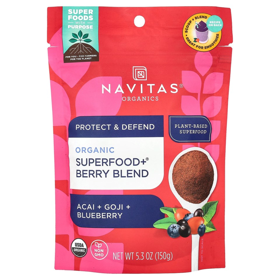 Organic Superfood+® Berry Blend, 5.3 oz (150 g)