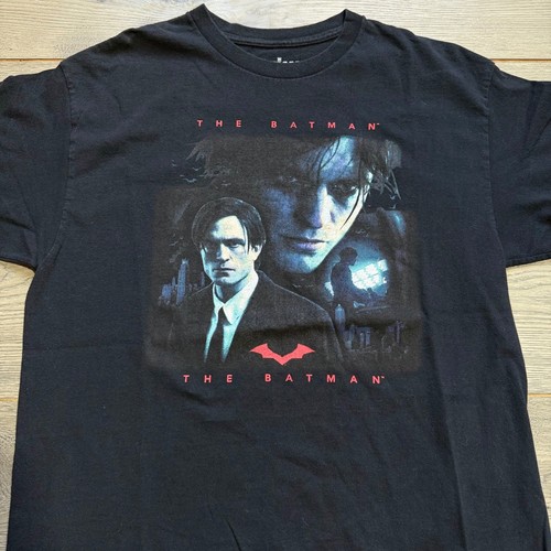 The Batman Movie T-Shirt Robert Pattinson schwarz Grafik Tee - Bild 2 von 7