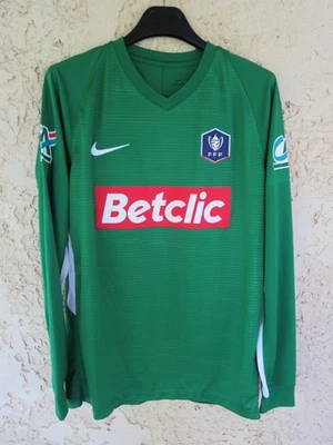Maillot porté n°12 COUPE DE FRANCE NIKE BETCLIC match worn shirt vert L - Photo 1/4