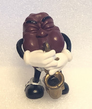 Vintage 1987 Saxophone Player California Raisins Figure PVC 2.5" Tall