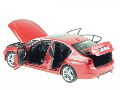BMW F30 3er 320 325 330 melbourne red coche en miniatura PA97024 Paragon 1/18 - Imagen 2 de 7