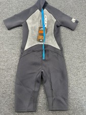 Dbx Shorty Neoprene Wetsuit Youth XL 3/2mm Gray Stretch Water Resistance Thermal