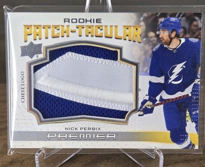 2022-23 Upper Deck Premier Nick Perbix Rookie Patch-Tacular RC /25 RPT-NP SSP