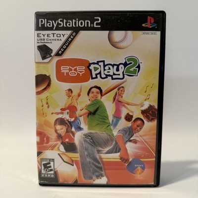 EyeToy Play 2 PS2 Motion Control Party Family Mini Video Games No Manual