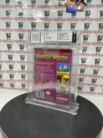 Wario's Woods Nintendo NES SNES New Sealed VGA WATA CGC PSA not Super Mario