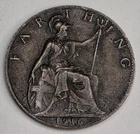 1916 George V Farthing — photo from another recent sale