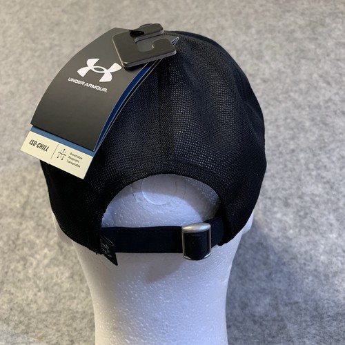 Under Armour Golf Hat Black Iso-Chill Breathable Adjustable OSFM NWT - Picture 5 of 17