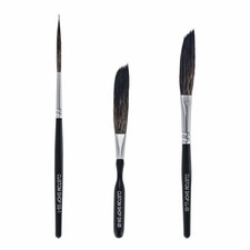 Custom Shop Starter Pinstripe Brush Kit Sword 00, Scroll 1  Long Liner 00 