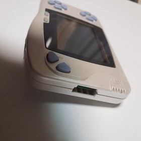 Bandai WonderSwan Console Silver Pearl White SW-001 Tested Working See Photos