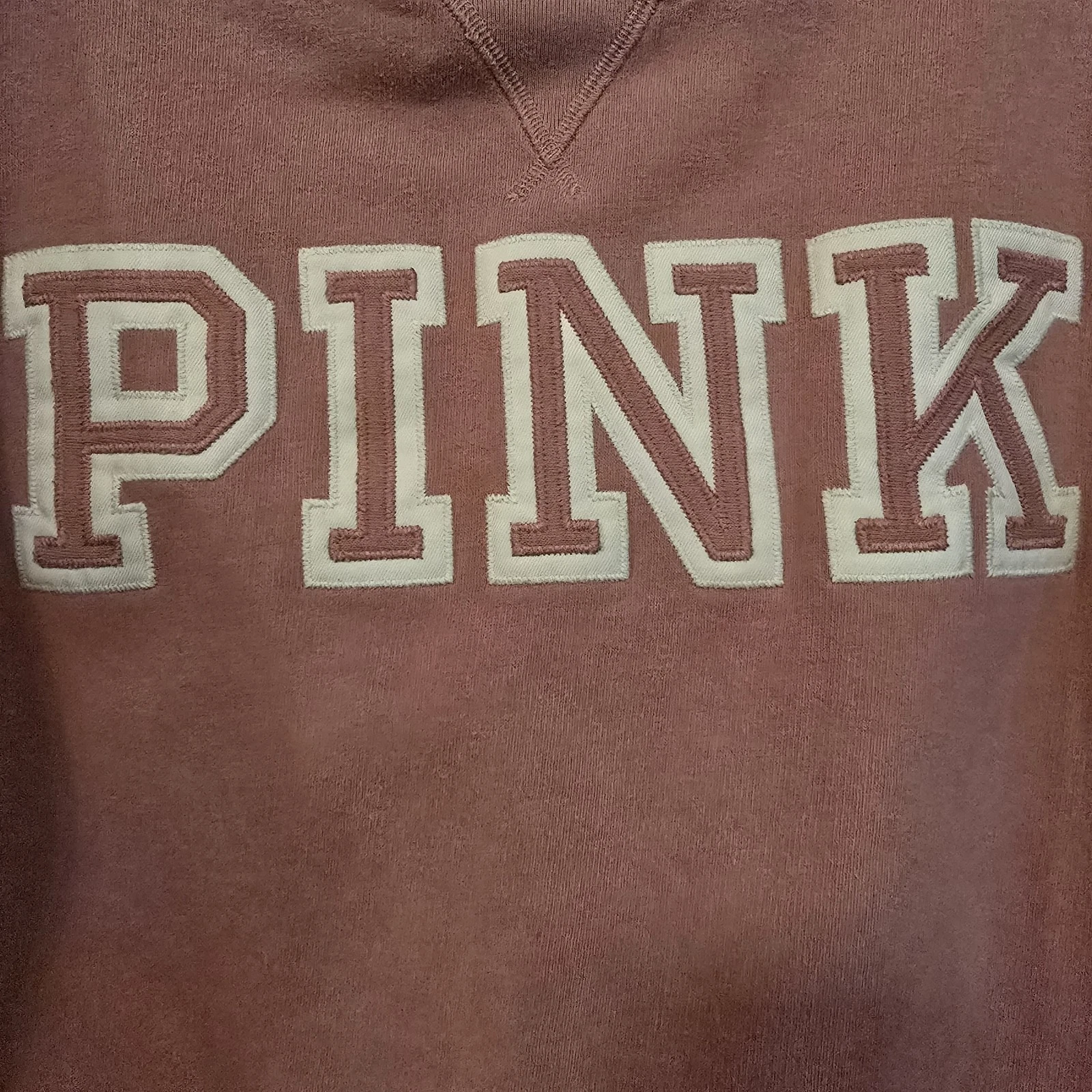 UNDERCOVER ROSA Victoria Secret maglione donna piccolo felpa con cappuccio rosa Y2K