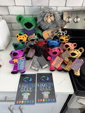 Grateful Dead Vintage Plush Bear Jerry Garcia Lot