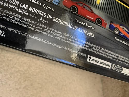 Hot Wheels Premium Fast & Furious Tokyo Drift Diorama 5-Car Box Set NONMINT - Picture 3 of 3