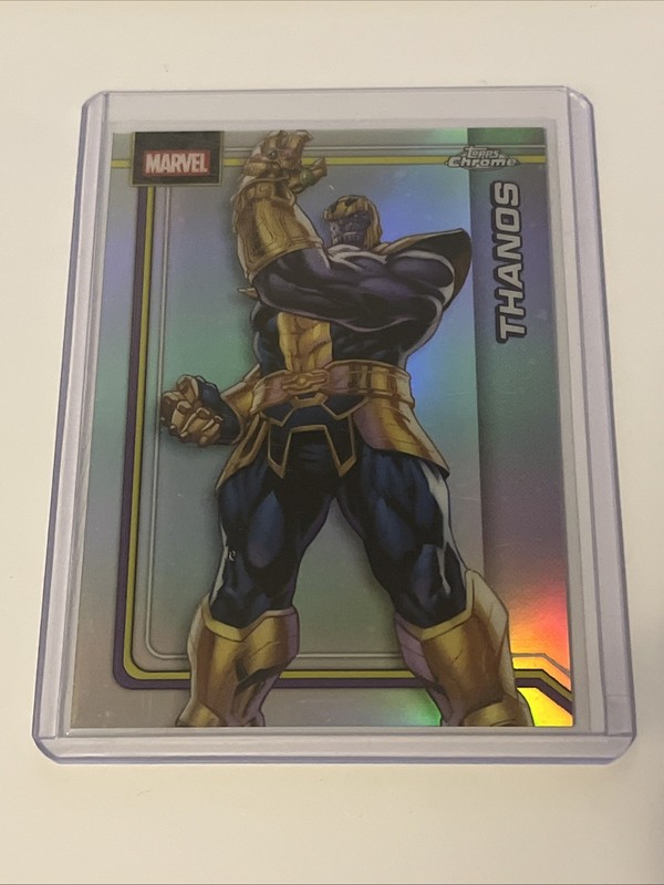 2026 Topps Chrome Marvel Comics Thanos #174 Refractor