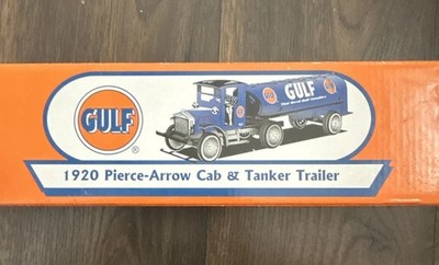 Ertl Collectibles Gulf Oil 1920 Pierce-Arrow Truck Diecast 1:25 Boxed Blue