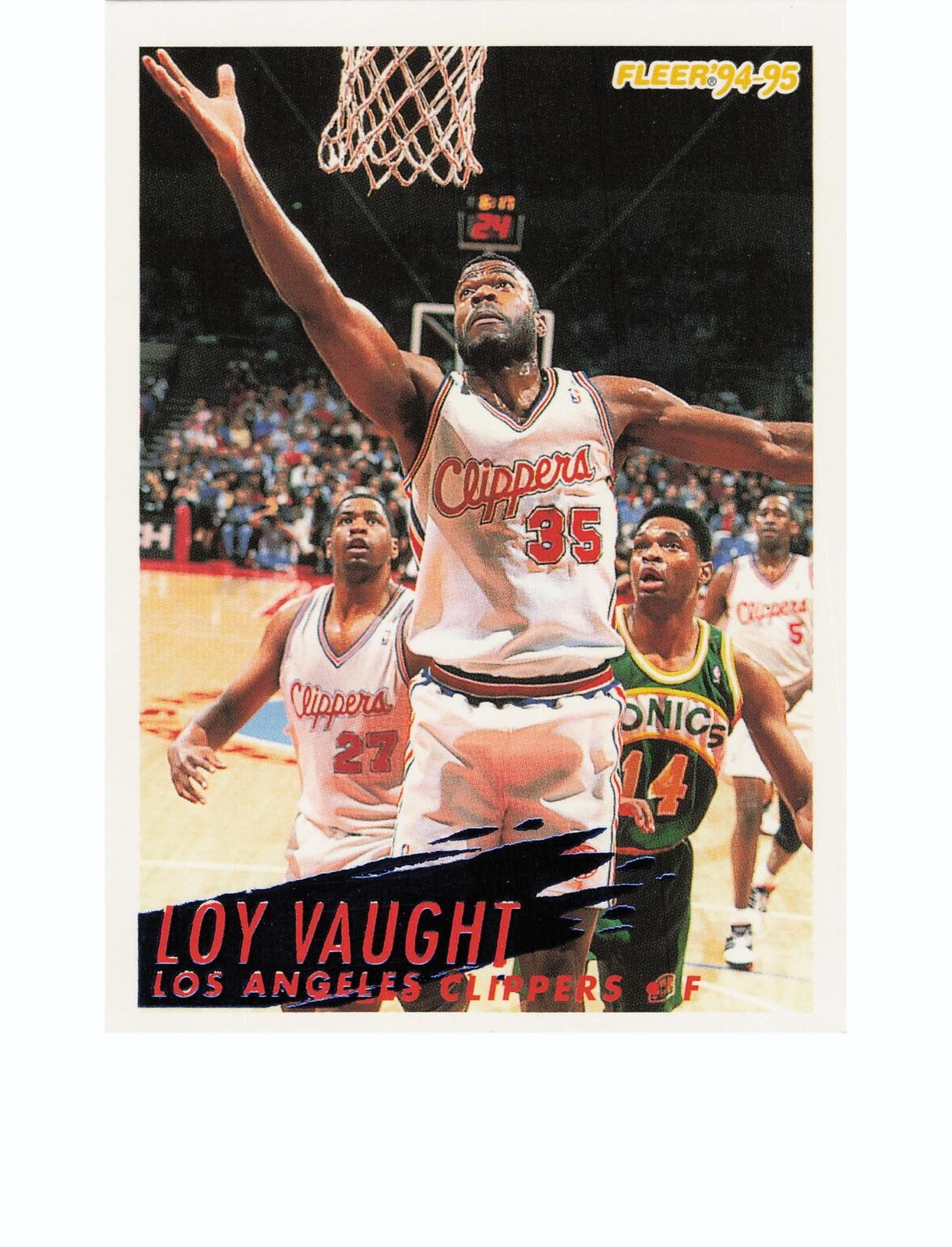 Fleer 1994-95 Fleer #104 Loy Vaught Near Mint or Better