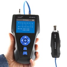 Wire Tracker Network LAN Ethernet Phone Cable Tester Handheld LCD Cable Tester