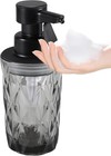 Automatic Glass Soap Dispenser, Touch Dispense Foam Hand Smoke Grey(foam) 