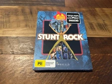 Stunt Rock Blu ray-Umbrella Ent-Slipcover-Comic-Ozploitation Classics-NEW