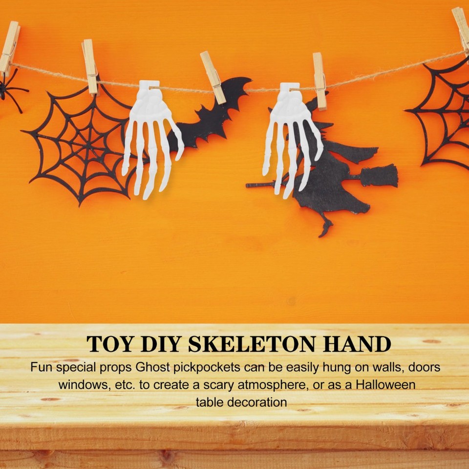 Squelette De Porte Halloween, Squelette De Décoration De Porte D