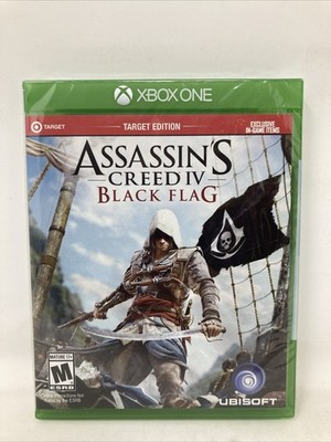 Assassin's Creed IV Black Flag Xbox One Target Edition Assassins 4- Sealed