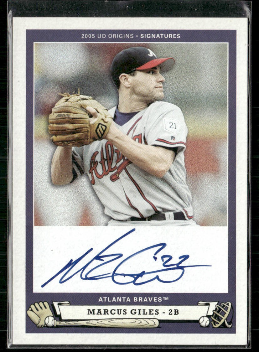 Marcus Giles 2004 UD Origins Auto #MG1