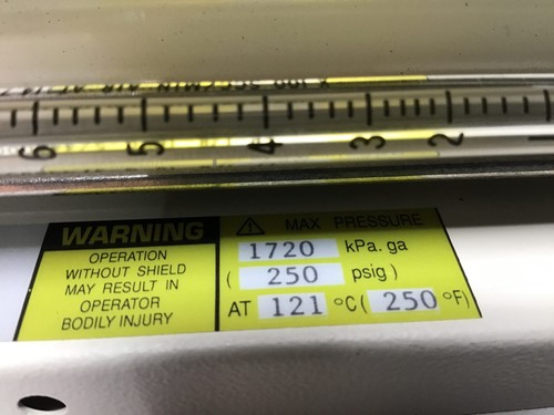 ABB Purgemaster 10A6132MB1B Glass Tube Variable Area Flowmeter 1720kPa 250PSIG - Picture 6 of 8