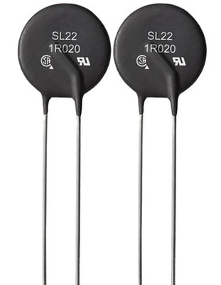 SL22 1R020 (Pack of 2) NTC THERMISTOR,ICL 1 OHM 20% 20A 22MM (Also SG100, SG301)