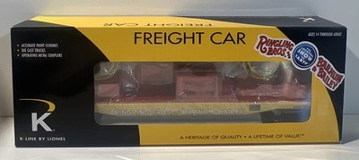 K-Line 6-22635 Ringling Bros Double Searchlight Freight Car #63002 W/ Generators