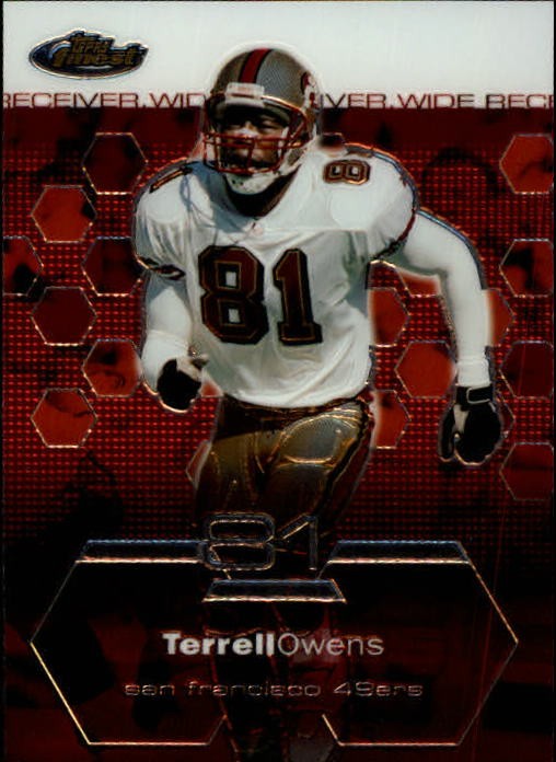 2003 Finest #56 Terrell Owens - FB