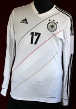 Trikot Deutschland U20   2012 HOME  #17 Bittencourt  matchworn Größe M langarm