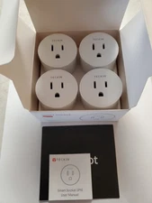 Teckin Smart Plug SP10 Mini Smart Outlet Plug WiFi Socket 4Pack wApp Control NEW