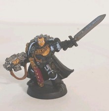 Warhammer 40k VTG "Games Workshop" Metal Black Templars OOP Battle Ready