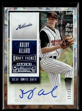 2015 Panini Contenders Draft Ticket Autographs Cracked Ice Kolby Allard Auto