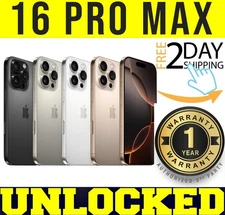 APPLE IPHONE 16 PRO MAX 256GB (FACTORY UNLOCKED) ✅NEVER ACTIVATED✅❖SEALED❖