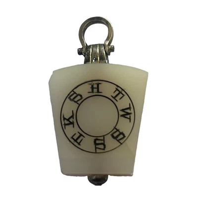 Vintage Agate Masonic Arch Keystone Fob Pendant - Image 1 of 4