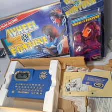Vintage 1988 Wheel of Fortune Electronic Game Powers On + Sealed VHS Vol 2