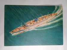 A/s Andel  Steamer Steamship T/N Venezuela Siosa Lines Continental postcard