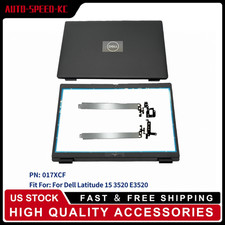 New Back Cover Bezel Hinges For Dell Latitude 15 3520 E3520 017XCF 0WXN5F 04Y37V