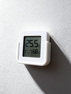 Xiaomi Mi Thermometer 2 Wandhalterung | Herausziehbare Base für Batteriewechsel