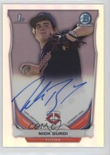 2014 Bowman Draft Chrome Draft Pick Auto Refractor Nick Burdi #BCA-NB Auto 7h6