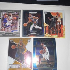 🔥Kyrie Irving🔥Panini Prizm, Optic, Select, Playbook Lot (5) Nets Mavs Cavs
