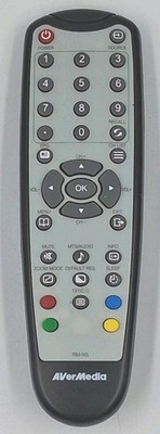 AVerMedia AVer RM-N5 Remote Control Replacement Tested & Works