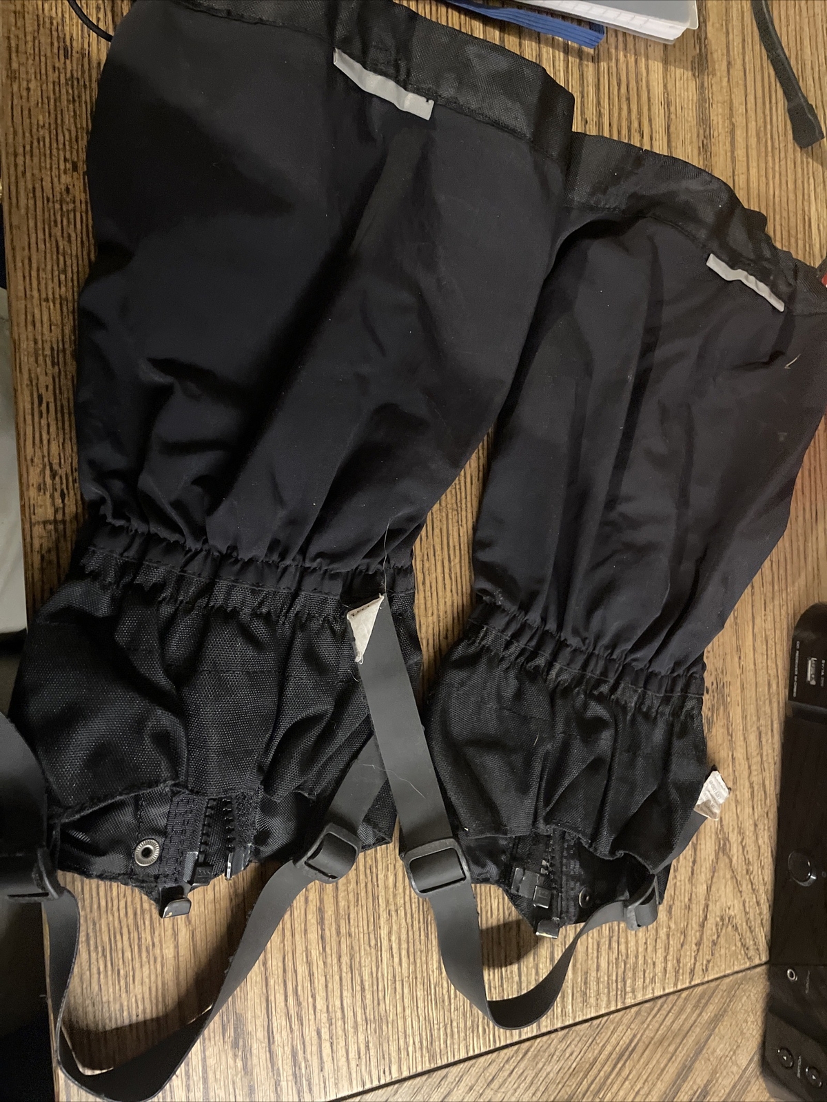 Rab Gaiters Size Large L Mens Womens eVent Hispar Black Hiking Climbing