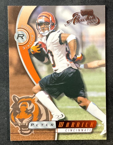 2000 Absolute Football #151 Peter Warrick Rookie /3000 Bengals Seminoles