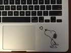 Snoopy Kisses - Computer Decal Bumper Window Sticker Charlie Brown Peanuts Comic