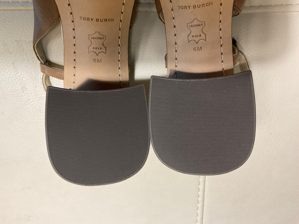 Tory Burch Georgia Leather Slingback Pump Sandal Sz 6 M $358 Tory Burch Georgia Leather Slingback Pump Sandal Sz 6 M $358